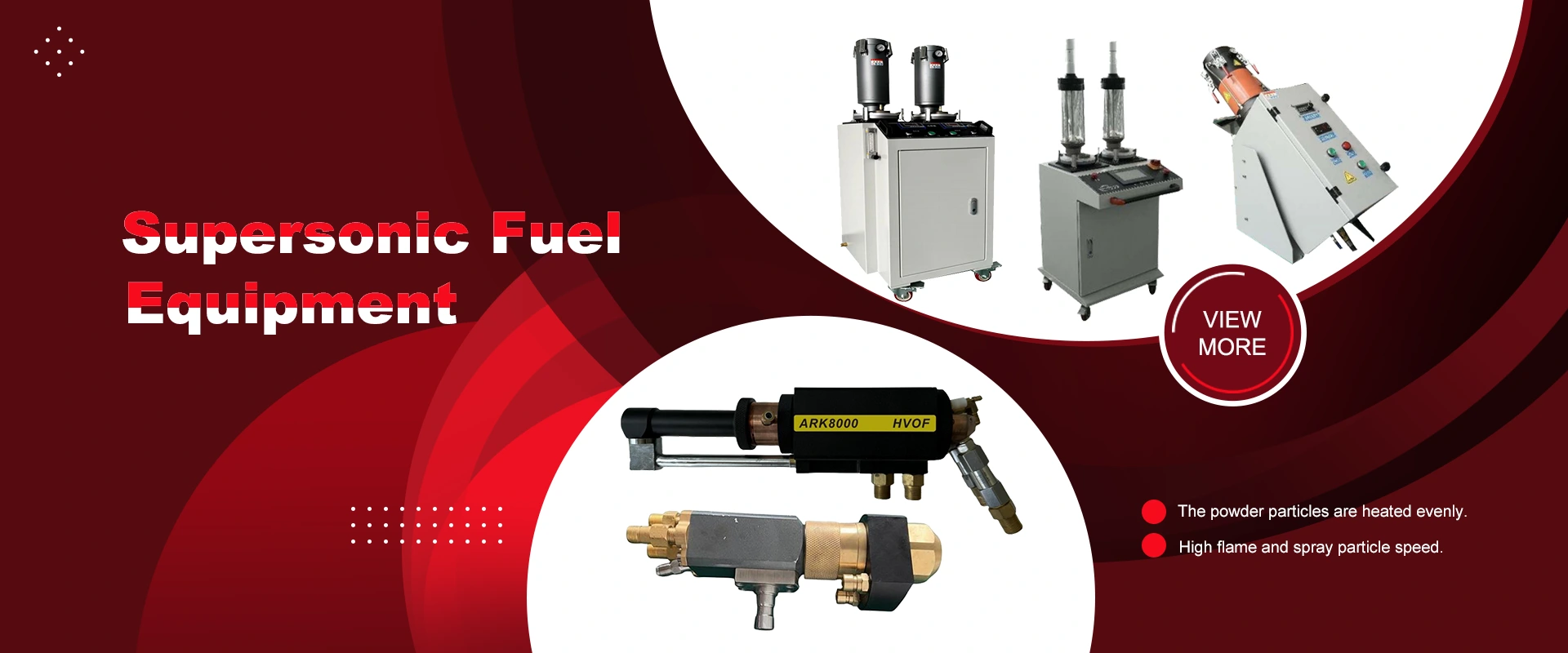 Equipamento de pulverização supersônica da China