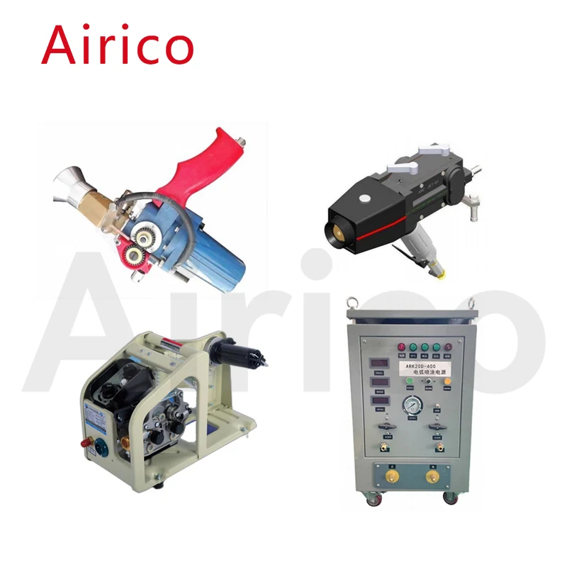 O que é um sistema de spray de arco elétrico?